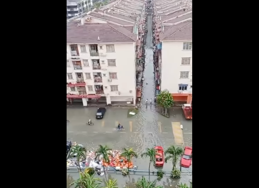 Puchong overnight flash floods