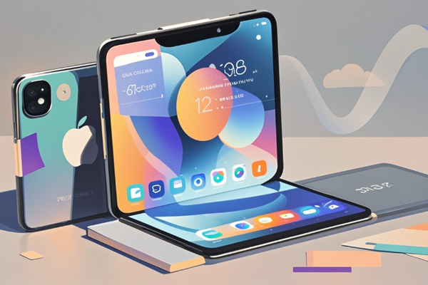 折叠iPhone明年登场，无痕屏+双杀招震撼来袭